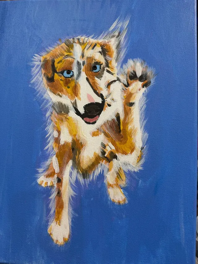 Customer photo of work by Muse Paintbar - The Battery, from Kaitlyn Green's review