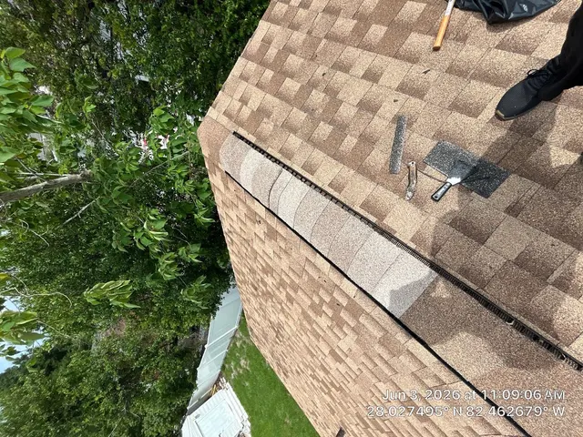 Customer photo of work by Protek Roofing & Solar, from Travis Trahan's review