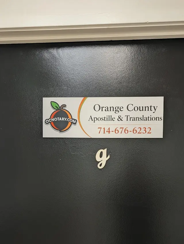 Orange County Apostille & Translations — photo from the business 4