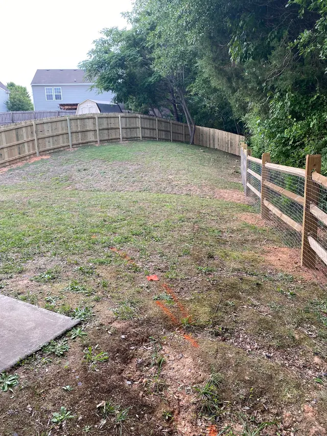 Customer photo of work by QC Fence Contractors, from Shemekia Cunningham's review