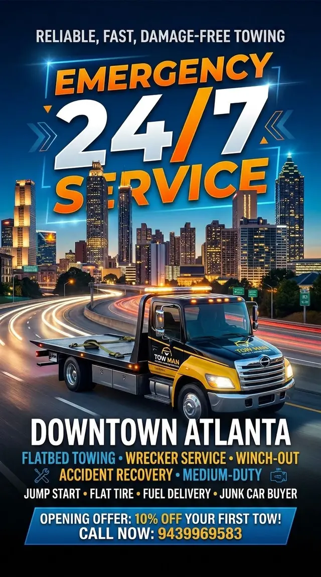 Tow Man Tow Truck & Roadside Assistance — photo from the business 1