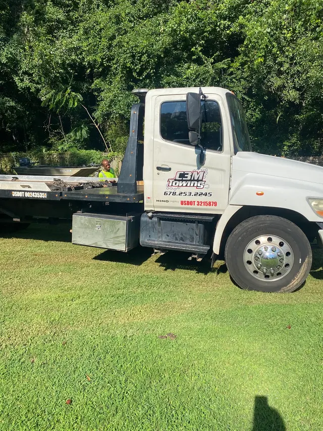 Customer photo of work by C3M Towing, from Thomas Lawrence's review
