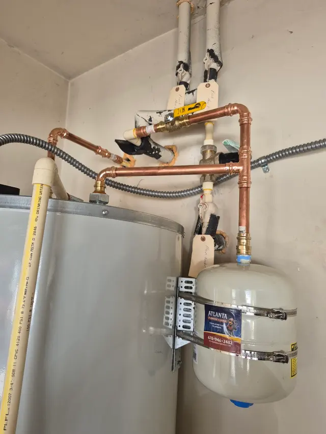 Customer photo of work by Atlanta Plumbing & Drain, from Kenneth Brown's review