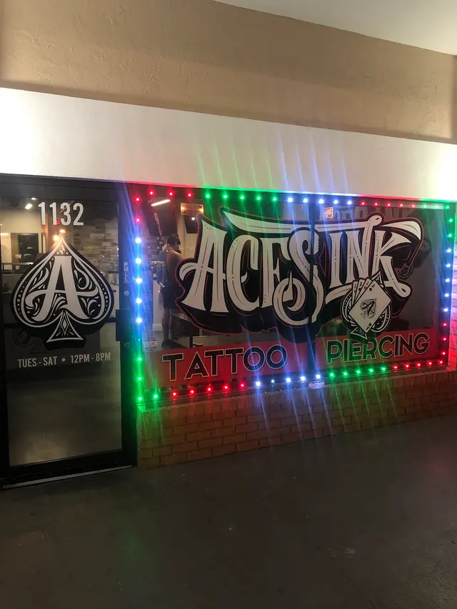 Aces Ink - Tattoos & Piercings — photo from the business 8