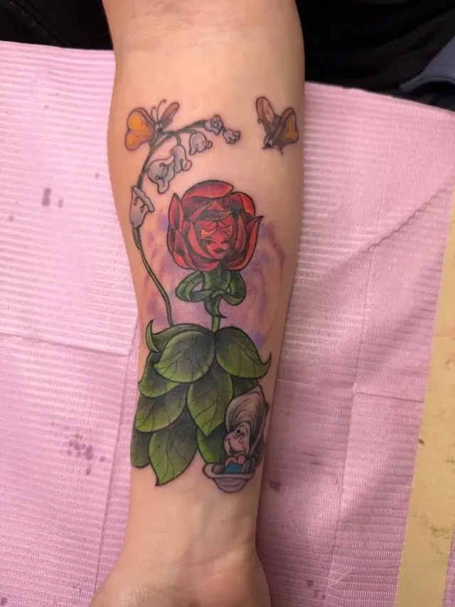 Customer photo of work by French Ink Tattoo Studio, from Emilie Juttis Jensen's review