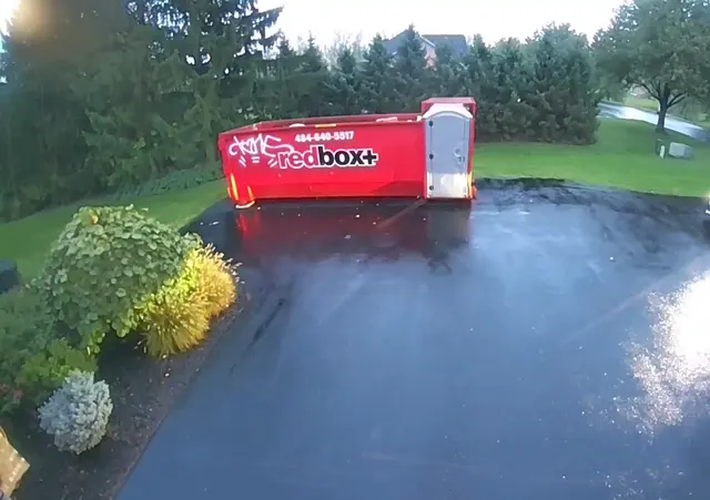 Customer photo of work by redbox+ Dumpsters of Berks County, from Joseph Kaeser's review