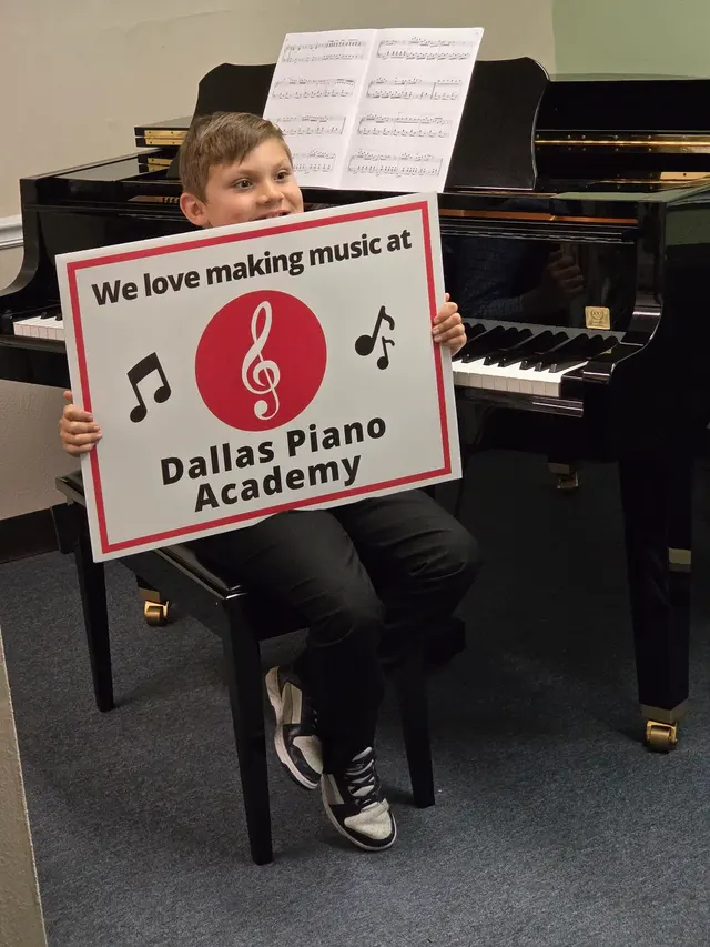 Customer photo of work by Dallas Piano Academy, from Allison Smith's review