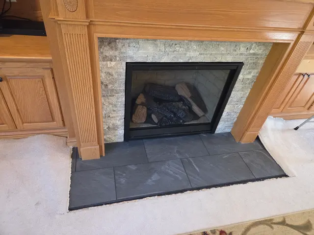 Customer photo of work by Keen Tile Flooring Inc., from Steve S's review