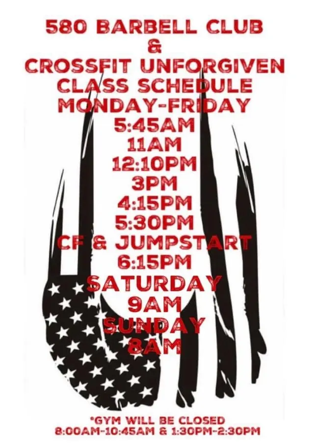 580 Barbell Club & CrossFit Unforgiven — photo from the business 6