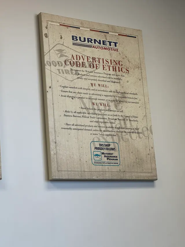 BURNETT AUTOMOTIVE INC — customer photo 12