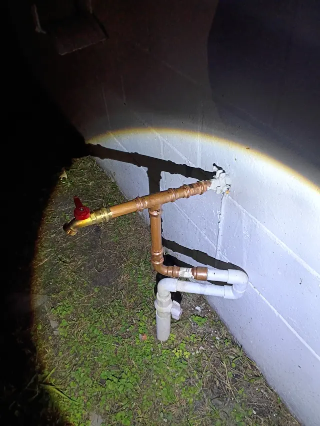 Customer photo of work by Roto-Rooter Plumbing of Tampa, from Eric Hoffman's review