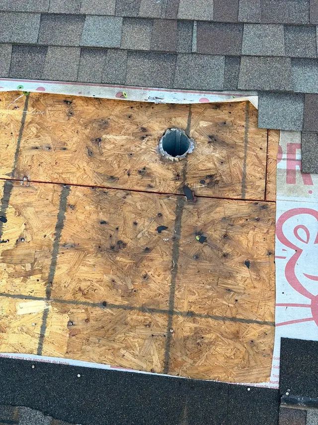 Customer photo of work by Firefighter Roofing, from Randy White's review