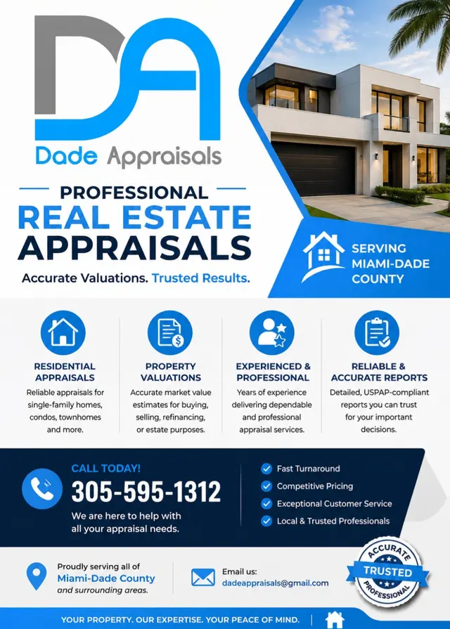 Customer photo of work by Dade Appraisals, from Sunny bon's review