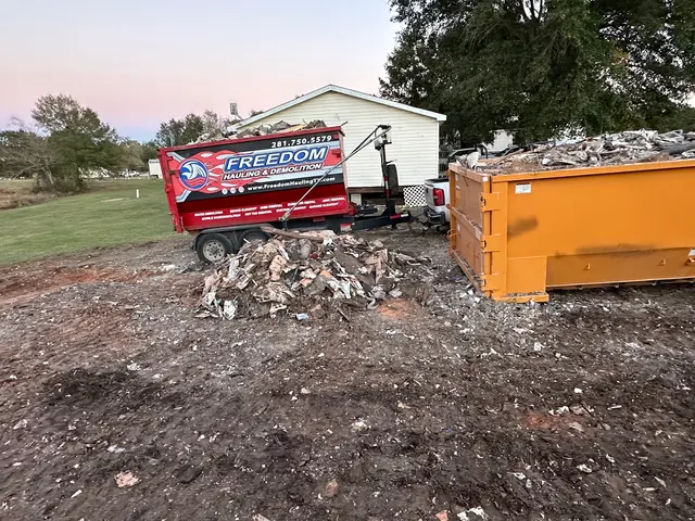 Freedom Junk Hauling and Demolition — photo from the business 12