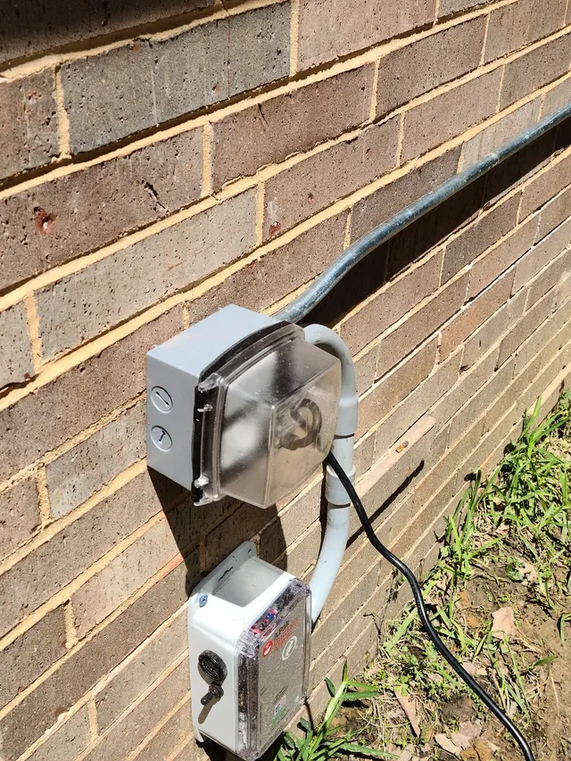 Customer photo of work by JLS Enterprises Electrical Services, from Chris Bell's review