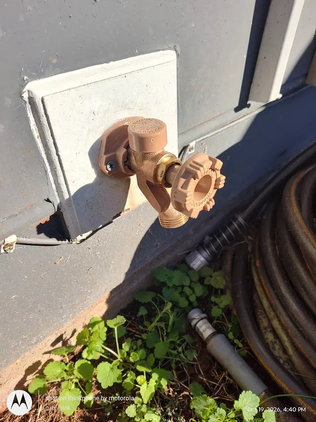 Customer photo of work by Bliss Plumbing, from g. e. Frink's review