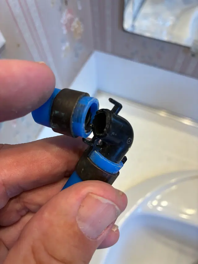 Customer photo of work by Mr. Rooter Plumbing of Charlotte, from Rob F's review