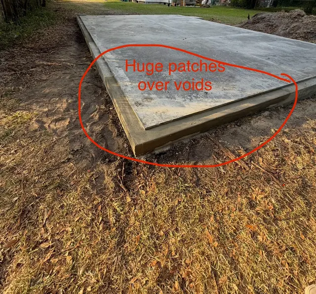 Customer photo of work by Sam The Concrete Man Savannah, from Michelle Kitchings's review