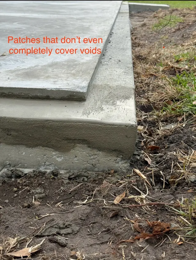 Customer photo of work by Sam The Concrete Man Savannah, from Michelle Kitchings's review
