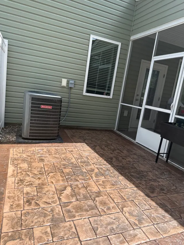 Customer photo of work by L&I Stamped Concrete, from Denise Lee's review
