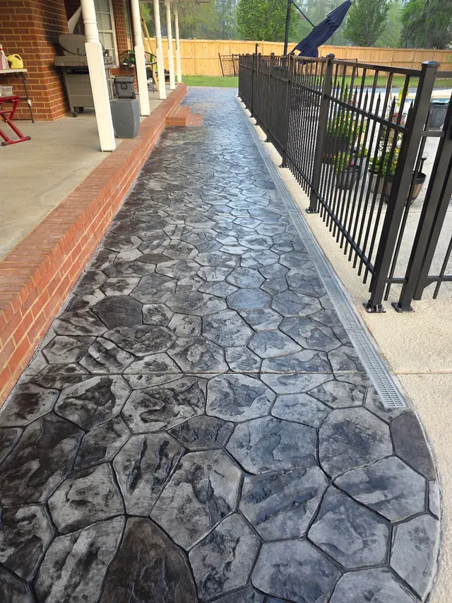 L&I Stamped Concrete — customer photo 5