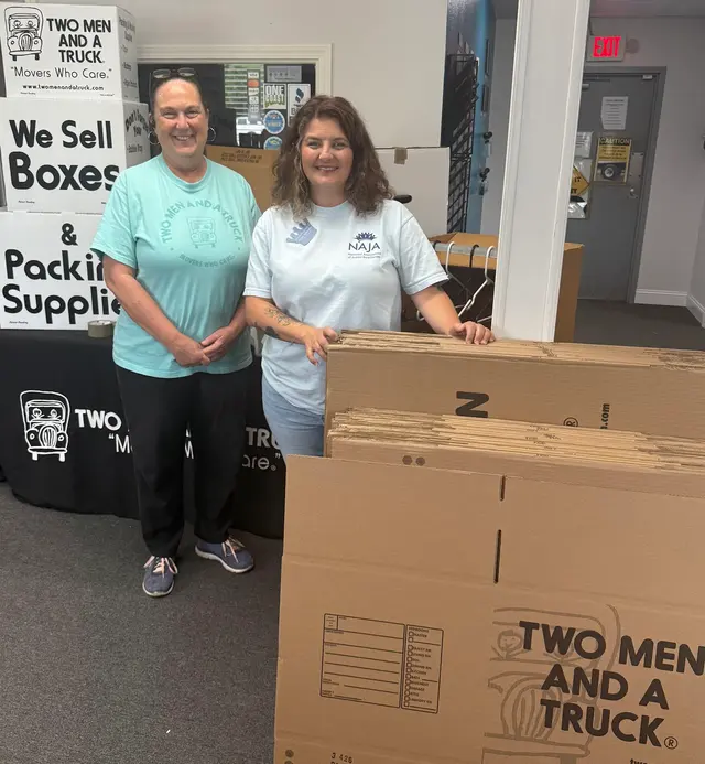 Two Men and a Truck Moving — photo from the business 12