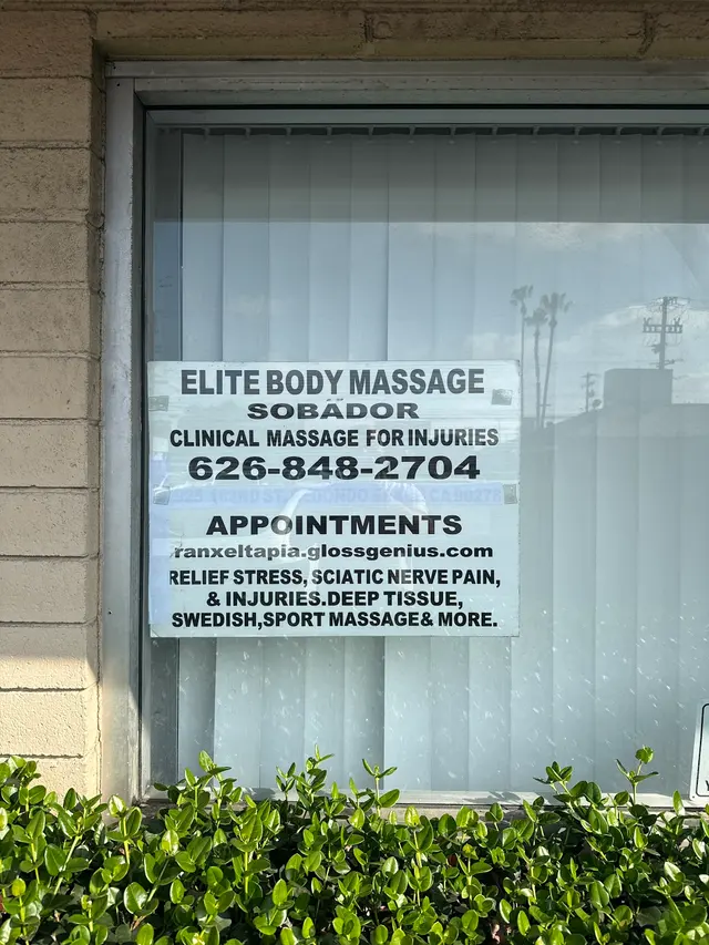 ELITE BODY MASSAGE SOBADOR — photo from the business 7
