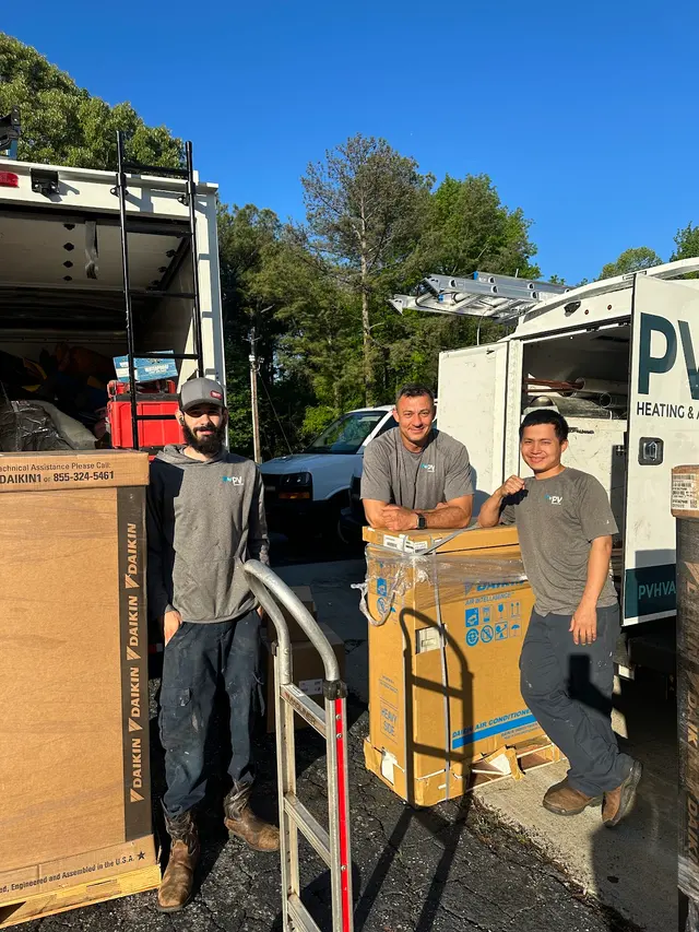 PV Heating, Cooling & Plumbing — photo from the business 5