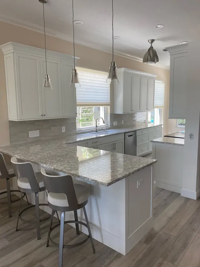 Customer photo of work by Splendid Home, from Leslie Russo's review