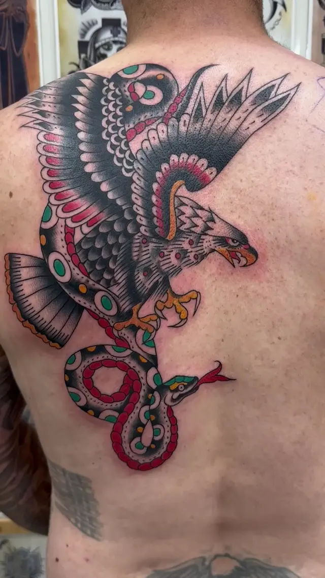 Customer photo of work by MANIA TATTOOS, from Brian Larson's review