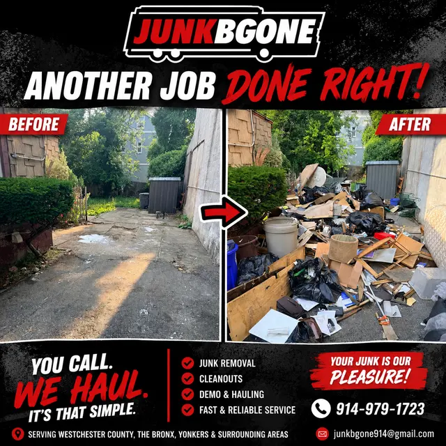 JUNKBGONE Junk Removal — photo from the business 7