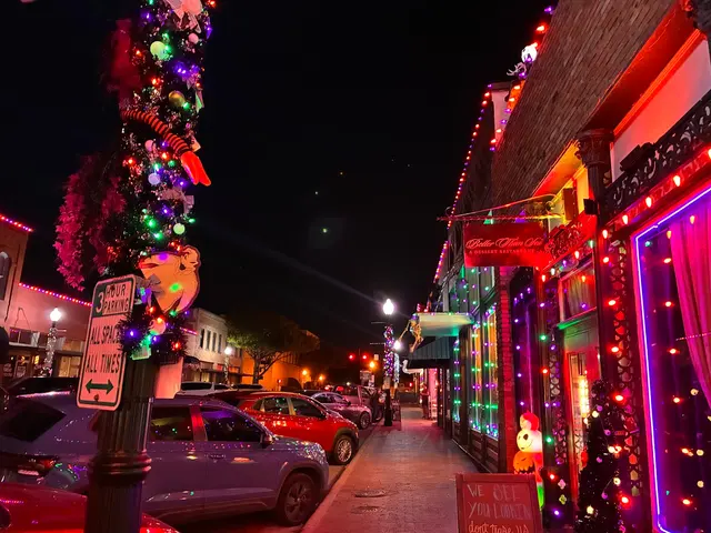Customer photo of work by Rooftop Holiday Lighting, from Michelle Hawkins's review
