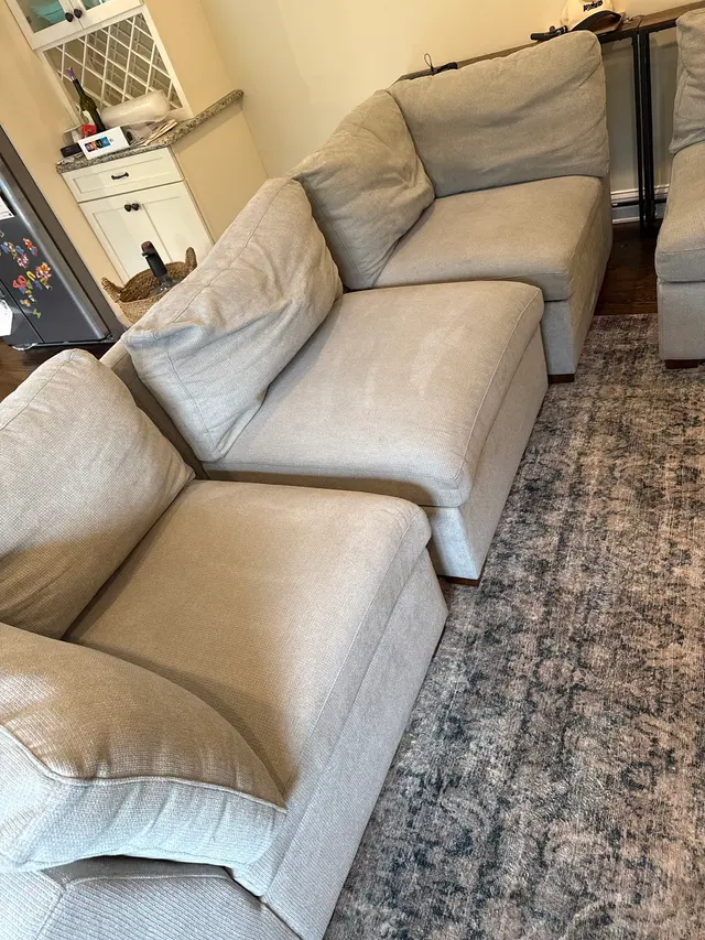 Customer photo of work by Couch & Carpet Cleaning Doctor Fabric, from Stephanie Maguire's review