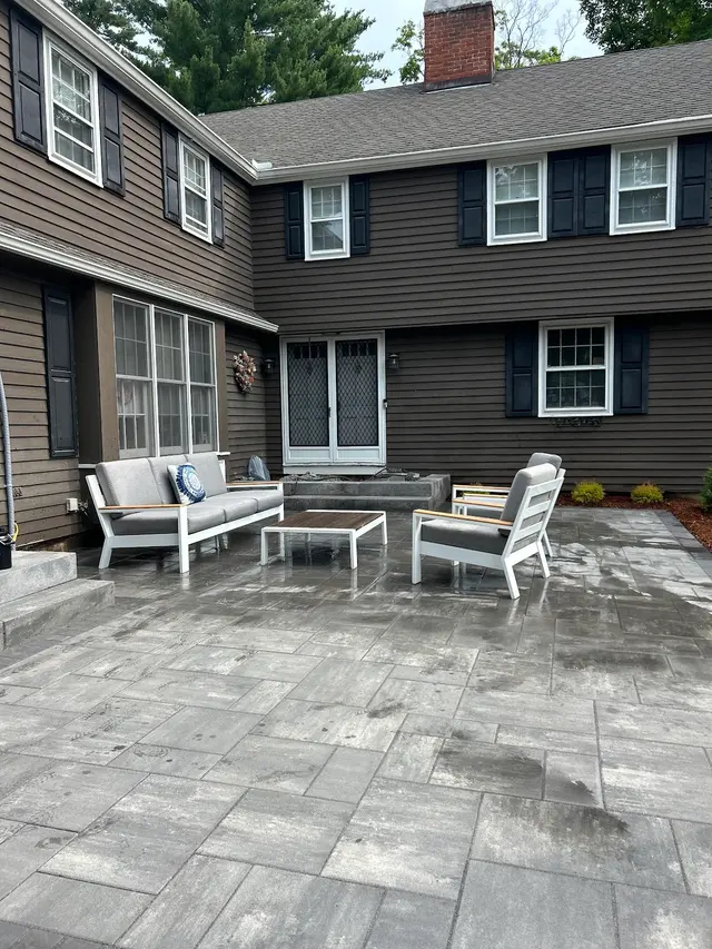 Customer photo of work by Cote's Landscaping & Lawn Service LLC, from Zach Shuman's review