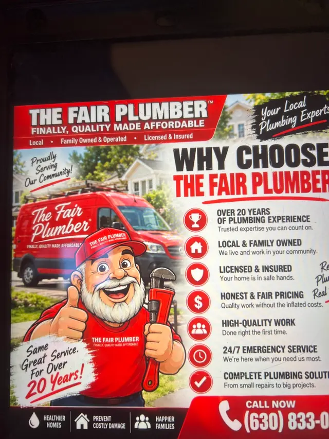 Customer photo of work by The Fair Plumber LLC, from Lee LaBine's review