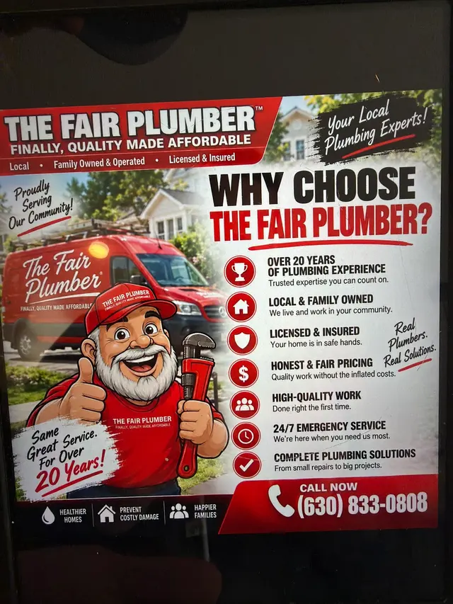 Customer photo of work by The Fair Plumber LLC, from Brad Voss's review