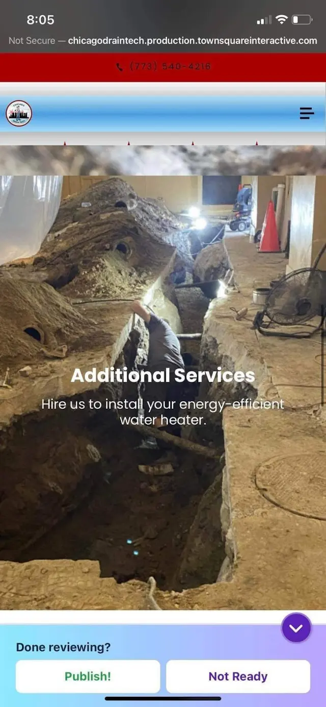 Chicago Drain Tech Emergency Plumbers — photo from the business 11