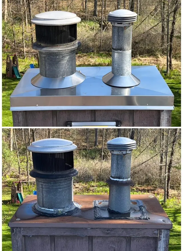 Customer photo of work by Coachlight Chimney & Fireplace LLC, from T S's review