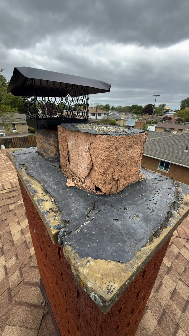 Customer photo of work by CityLine Chimney, from Pamela Sierzan's review