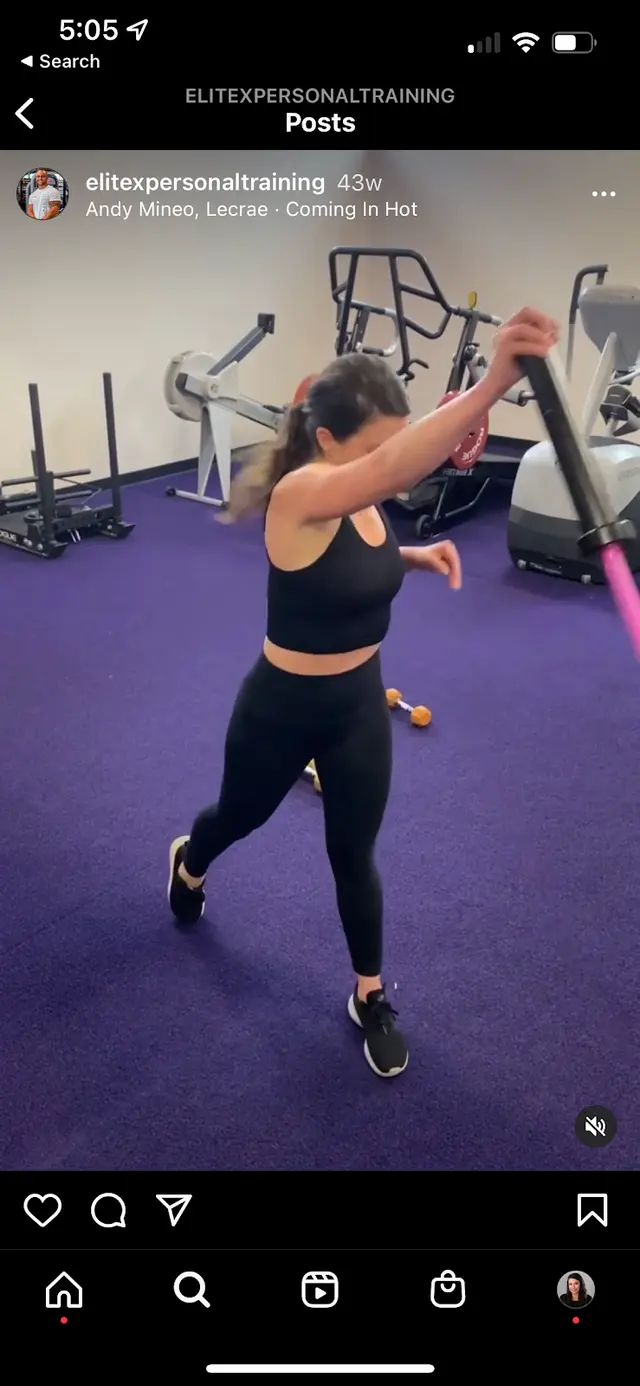 Customer photo of work by EliteX Personal Training, from Danielle D'Angelo's review