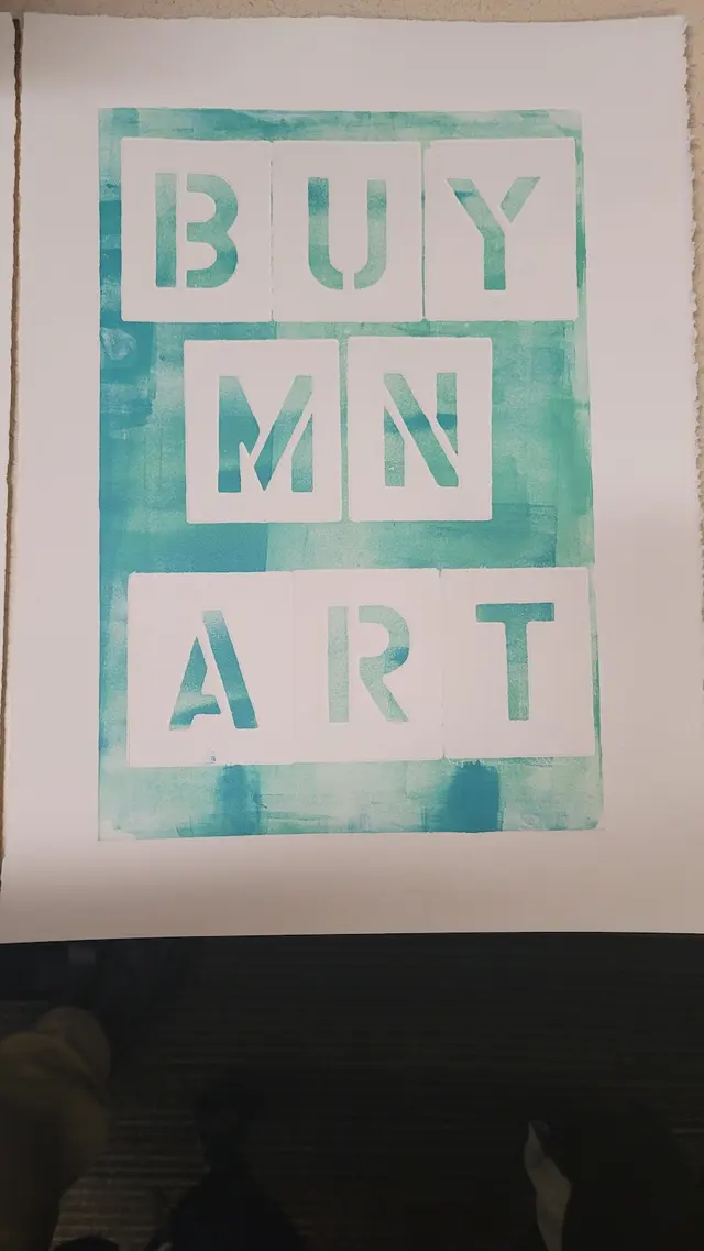 Customer photo of work by Highpoint Center for Printmaking, from Max Hollenback's review