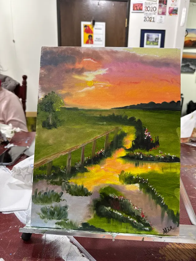 Customer photo of work by The Calli Art Studio, from Alia Sharif's review