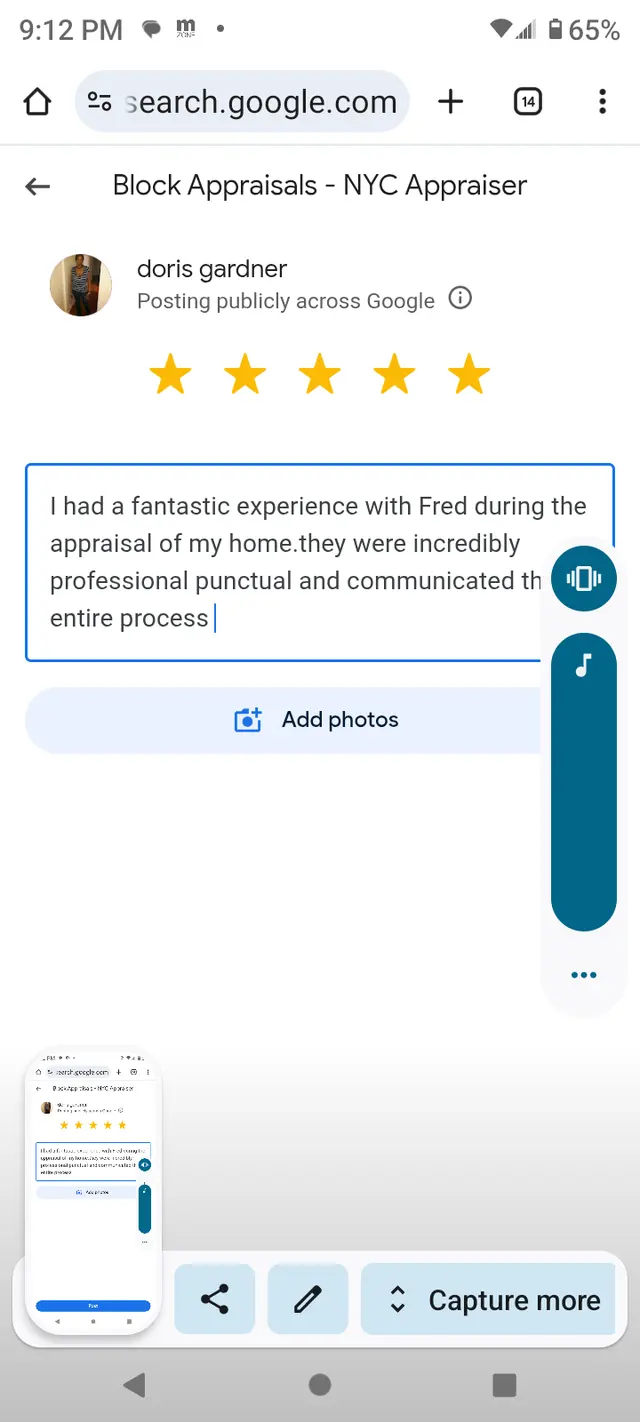 Block Appraisals - NYC Appraiser — customer photo 3