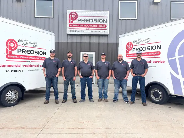 Precision Plumbing, Heating, Cooling & Dirtworks — photo from the business 5