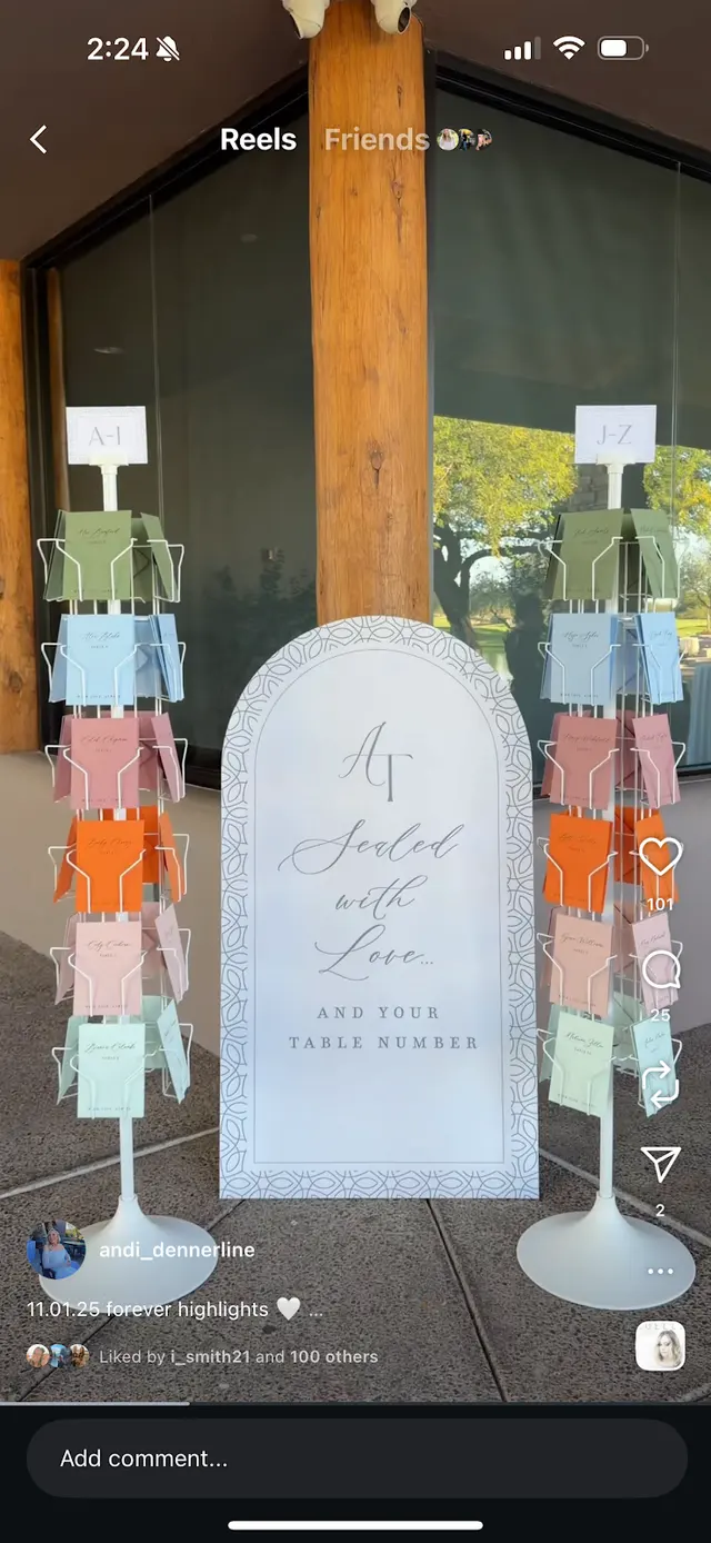 Customer photo of work by idieh design, from Andi Johnston's review