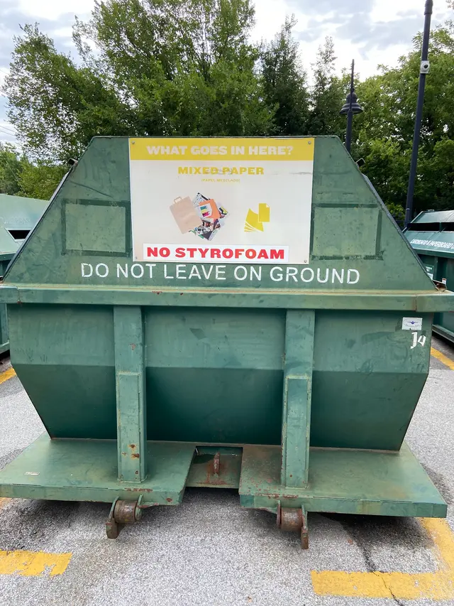 Customer photo of work by Marion Orton Recycling Center, from Coach T's review