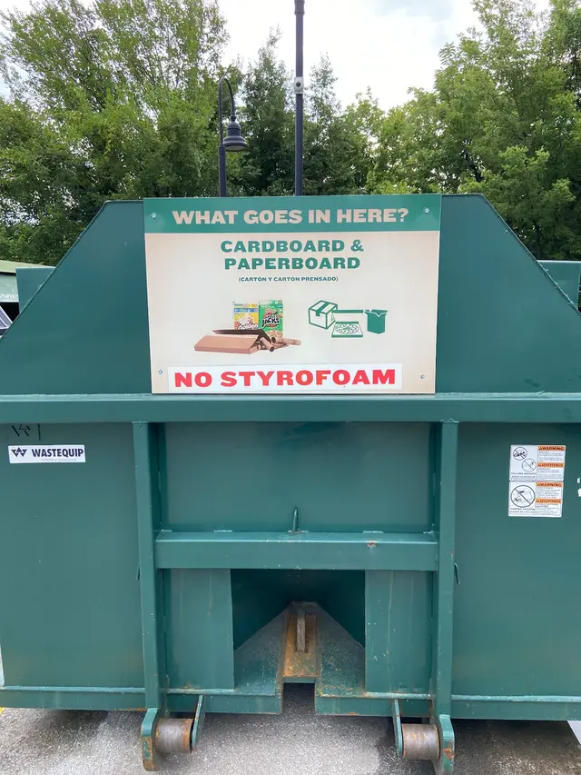 Customer photo of work by Marion Orton Recycling Center, from Coach T's review