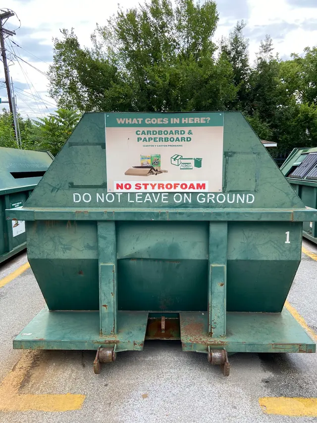 Customer photo of work by Marion Orton Recycling Center, from Coach T's review