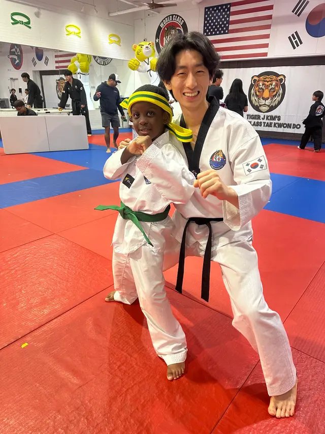 Customer photo of work by Tiger J Kim's World Class Taekwondo 4, from raveen williams's review