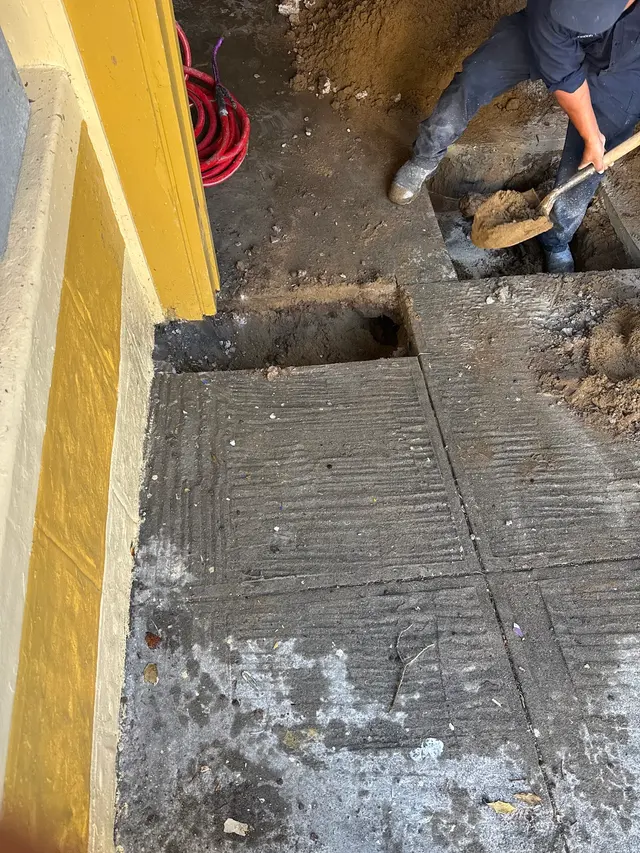 Customer photo of work by Discount Plumbing Rooter Services, from owlswan free eagle's review